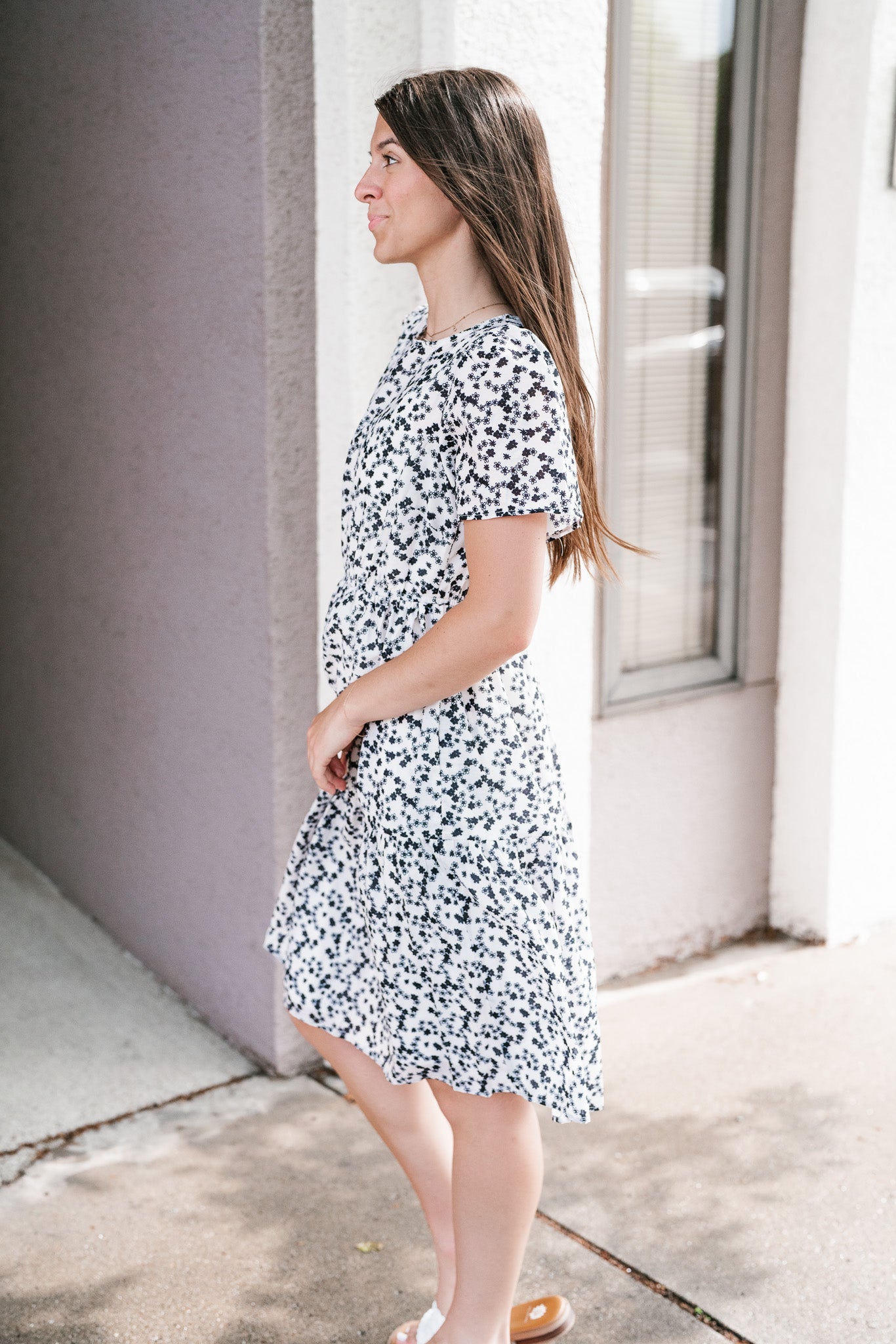 Annabell Floral Midi Dress