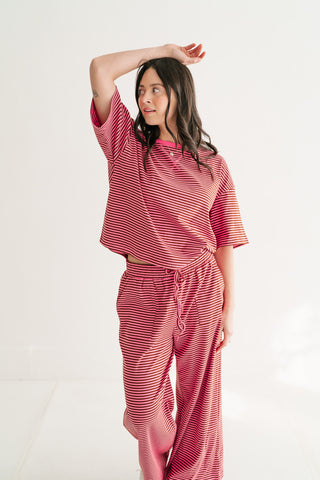 Boardwalk Days Striped Set