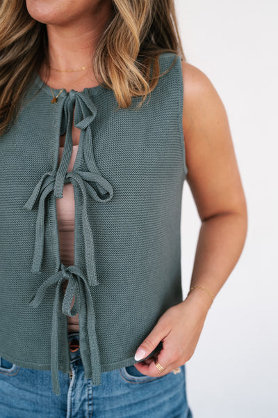 The Willow Weave Knit Vest
