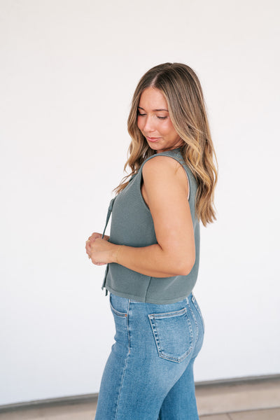 The Willow Weave Knit Vest