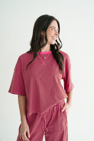 Boardwalk Days Striped Set