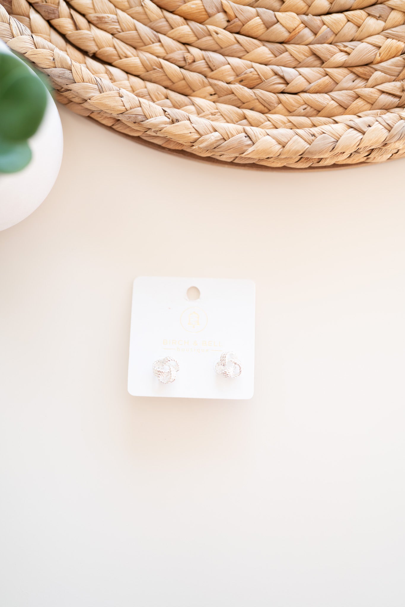 Knot Stud Earring