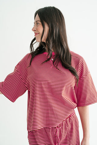 Boardwalk Days Striped Set