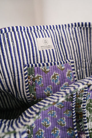 Spring Orchard Patchwork Tote