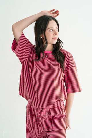 Boardwalk Days Striped Set