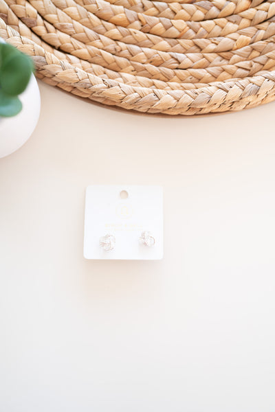 Knot Stud Earring