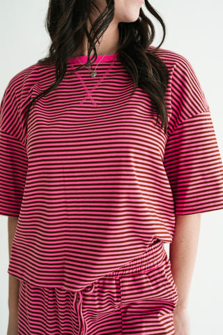 Boardwalk Days Striped Set