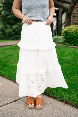 Forever Avenue Tiered Skirt