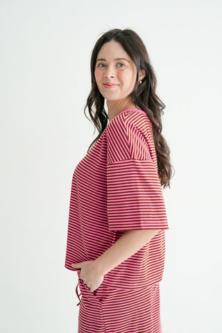 Boardwalk Days Striped Set