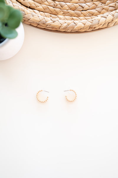 Anna Triple Hoop Earrings-Gold