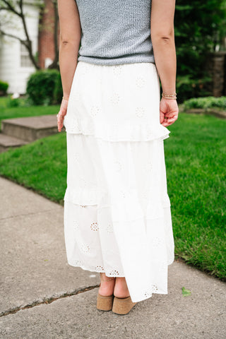 Forever Avenue Tiered Skirt