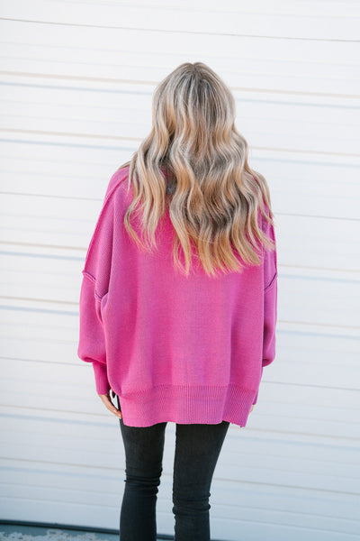 Everyday Knit Sweater - Orchid