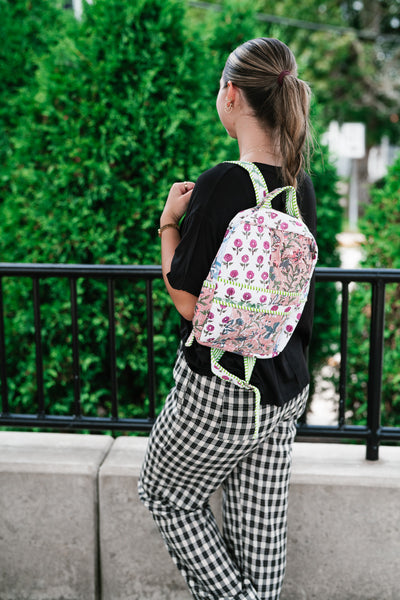 New Horizons Patchwork Mini Book Bag