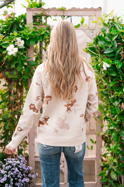 Autumn Days Floral Sweater