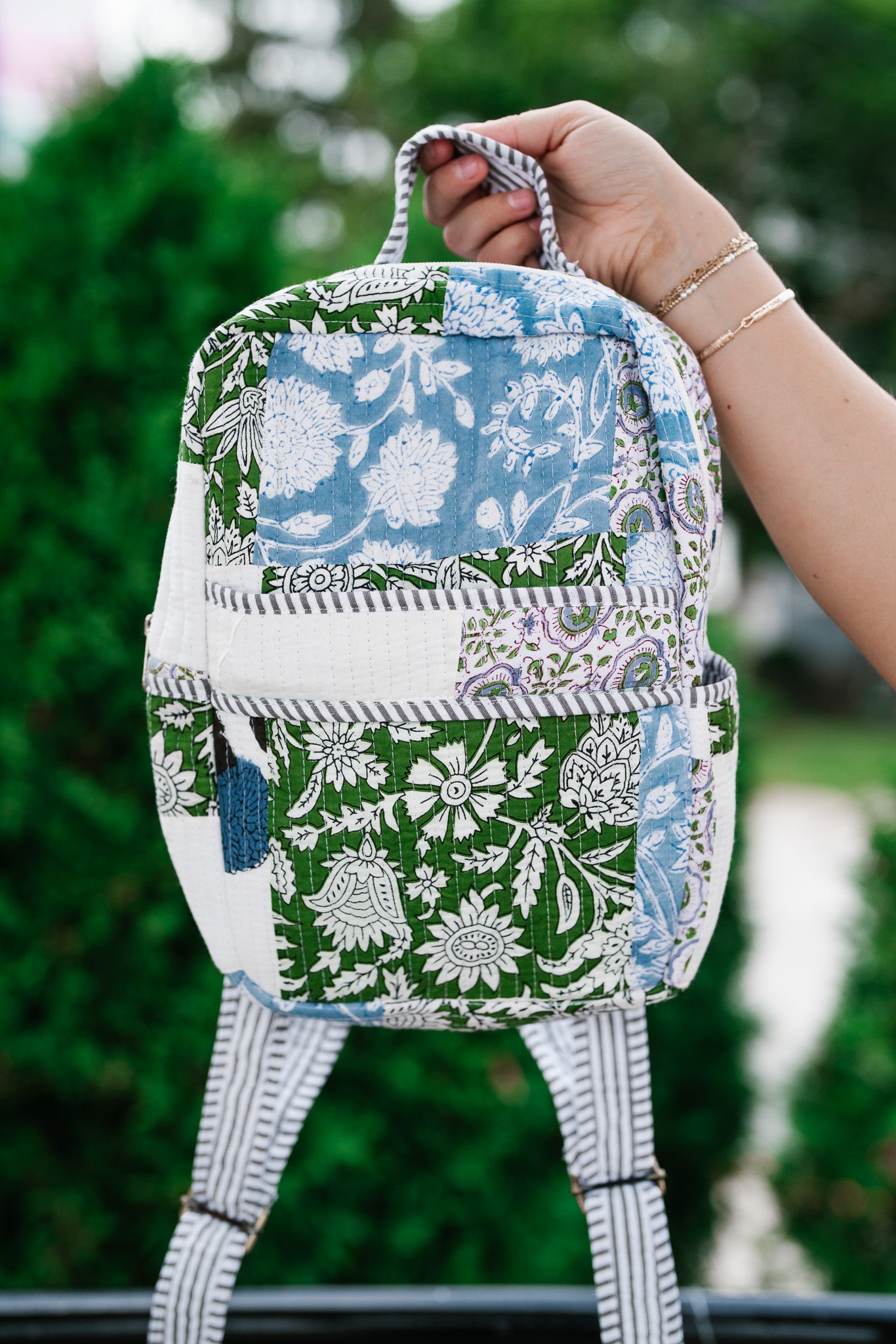 Ocean Dreams Patchwork Mini Book Bag