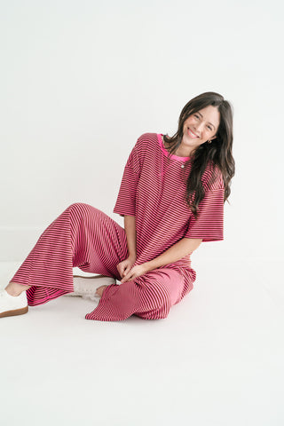 Boardwalk Days Striped Set