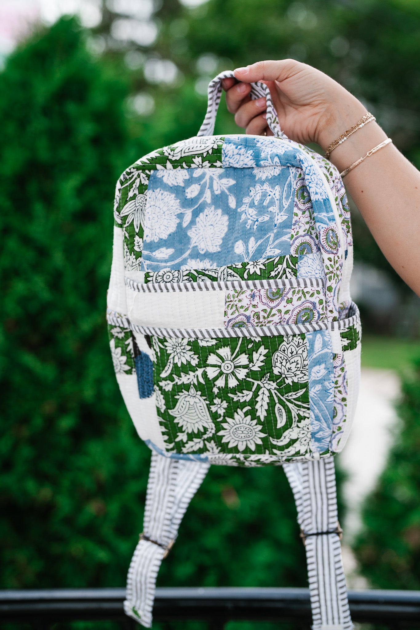 Ocean Dreams Patchwork Mini Book Bag