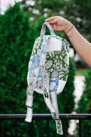 Ocean Dreams Patchwork Mini Book Bag