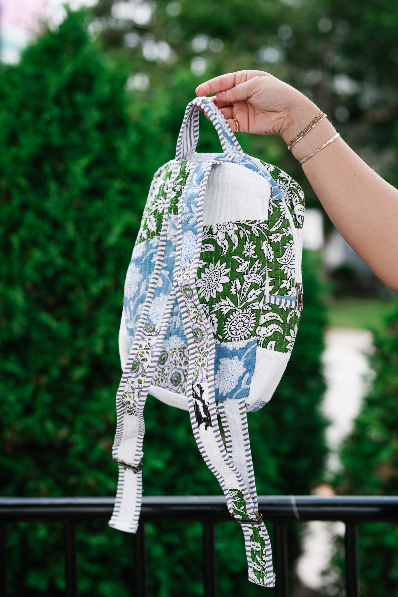 Ocean Dreams Patchwork Mini Book Bag