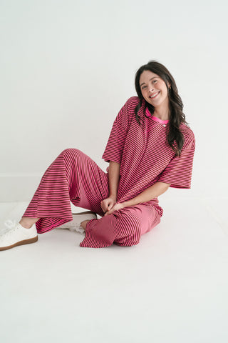 Boardwalk Days Striped Set