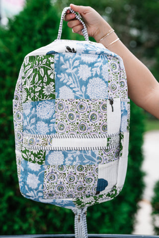 Ocean Dreams Patchwork Book Bag
