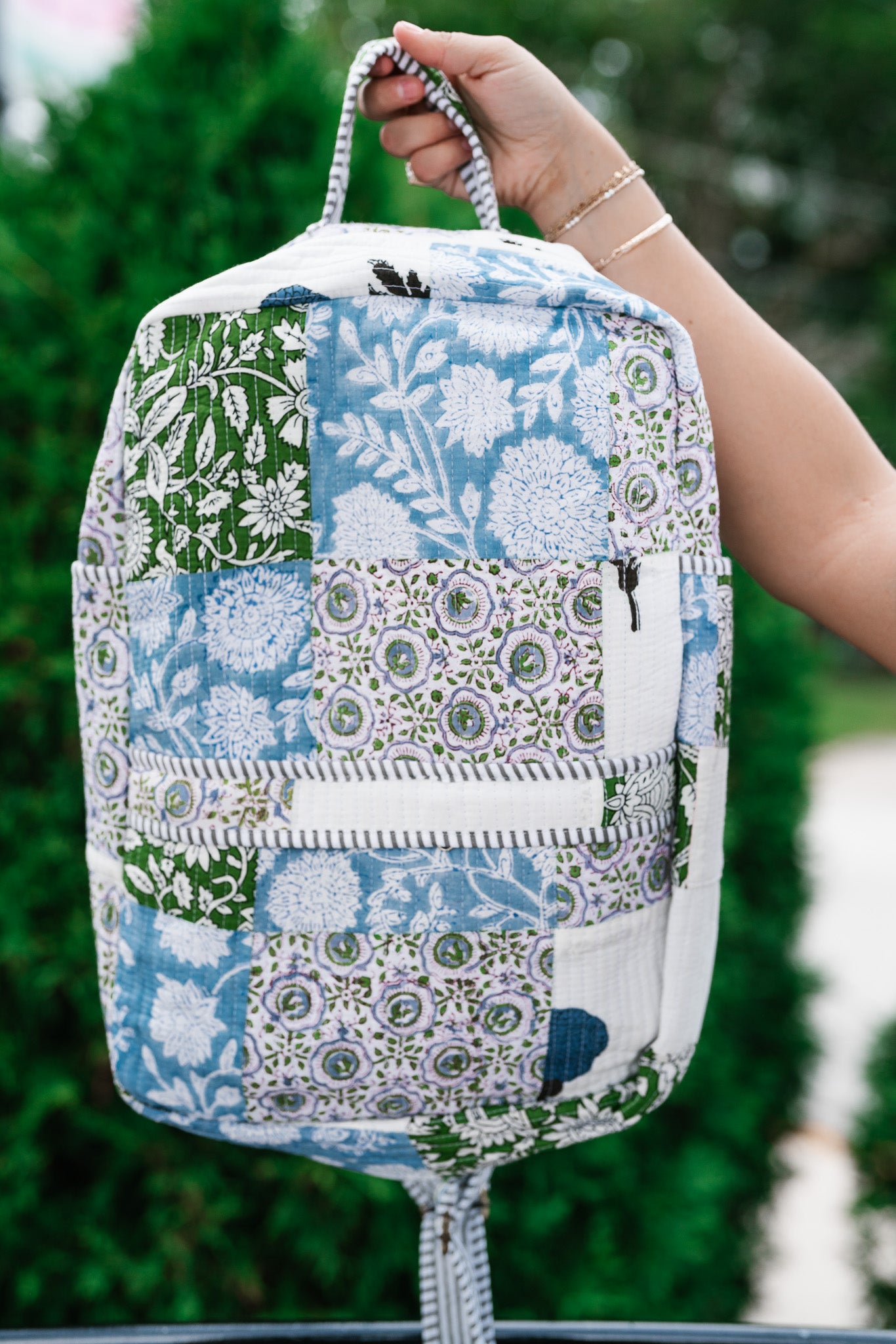 Ocean Dreams Patchwork Book Bag