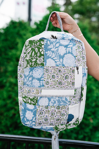Ocean Dreams Patchwork Book Bag