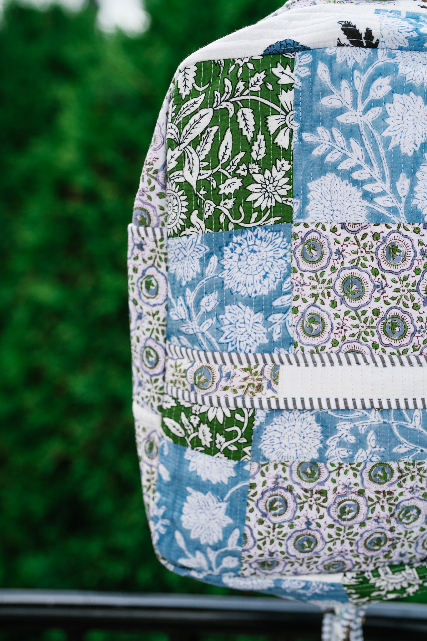 Ocean Dreams Patchwork Book Bag