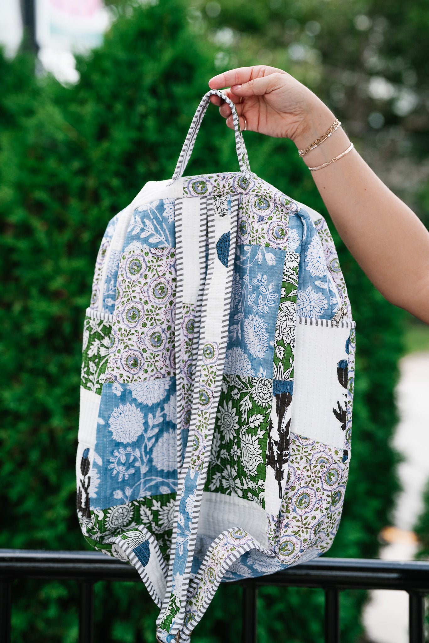 Ocean Dreams Patchwork Book Bag