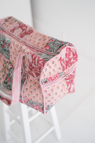 Rosewood Patchwork Duffle Bag