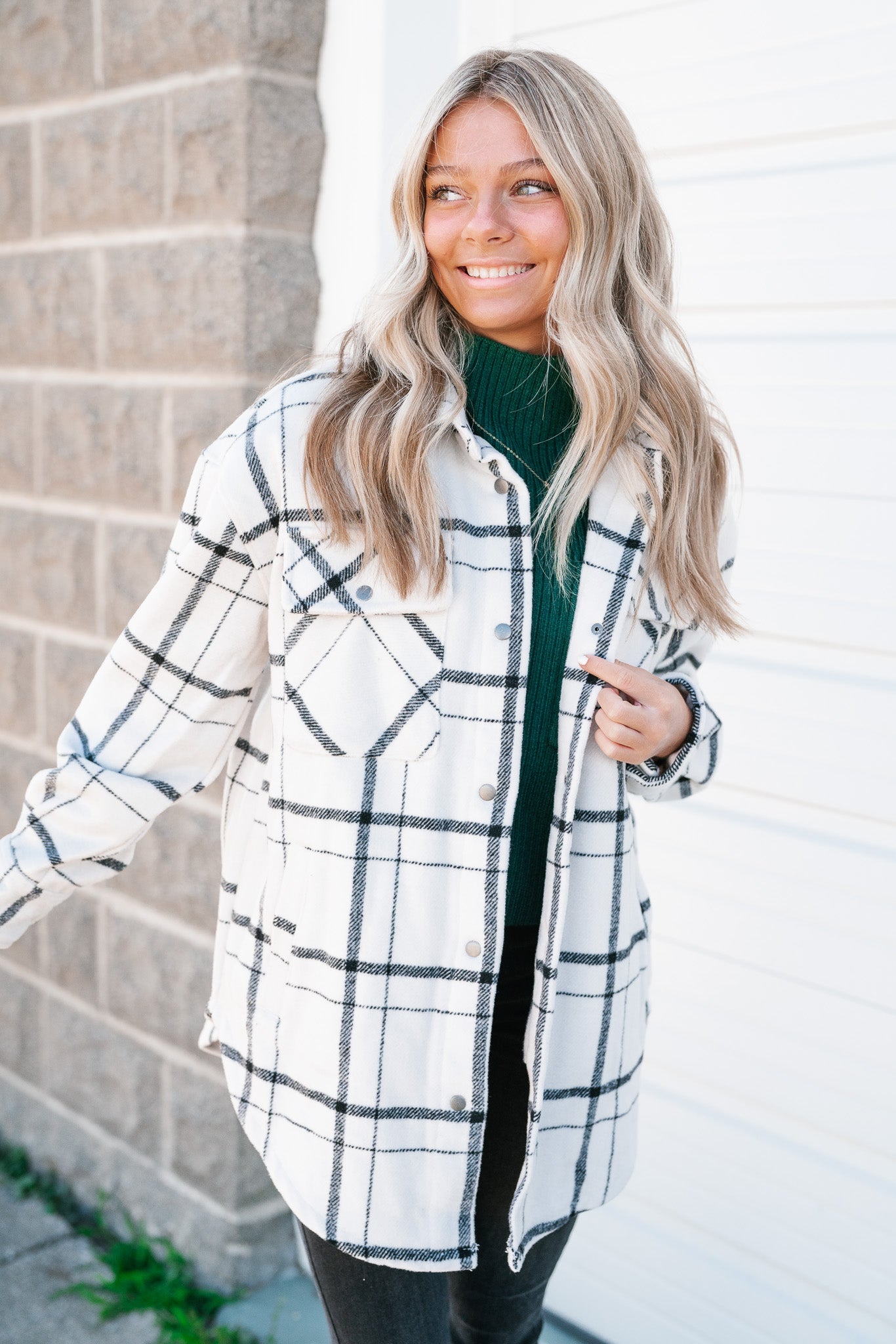 September Love Button Up Shacket