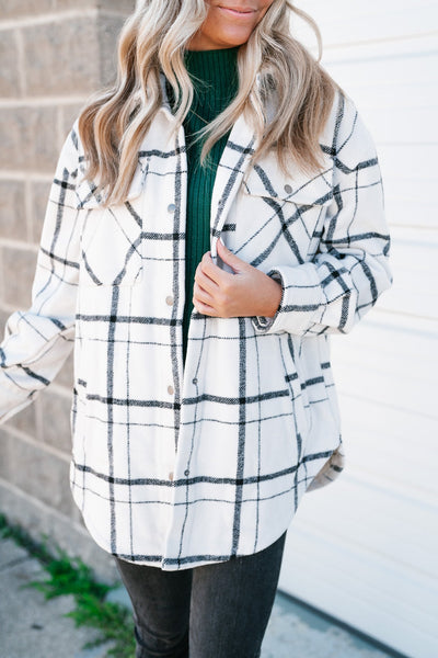 September Love Button Up Shacket