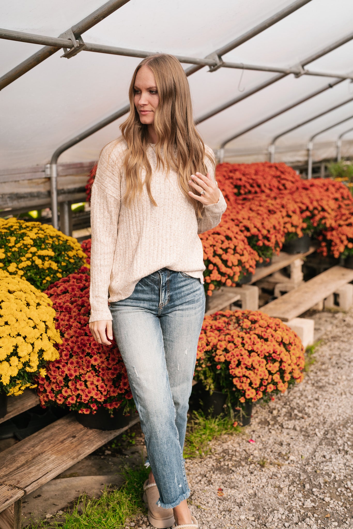 Simple Essential Ribbed Sweater