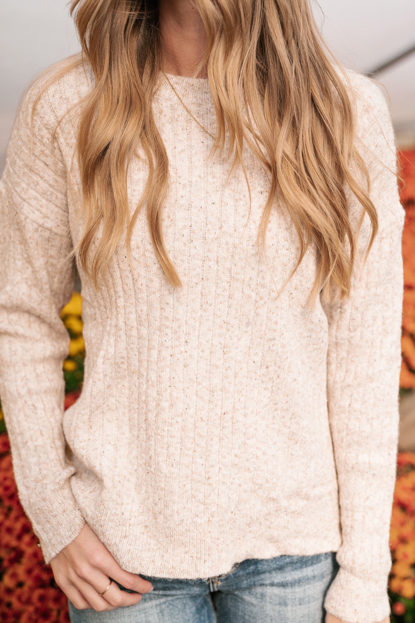 Simple Essential Ribbed Sweater