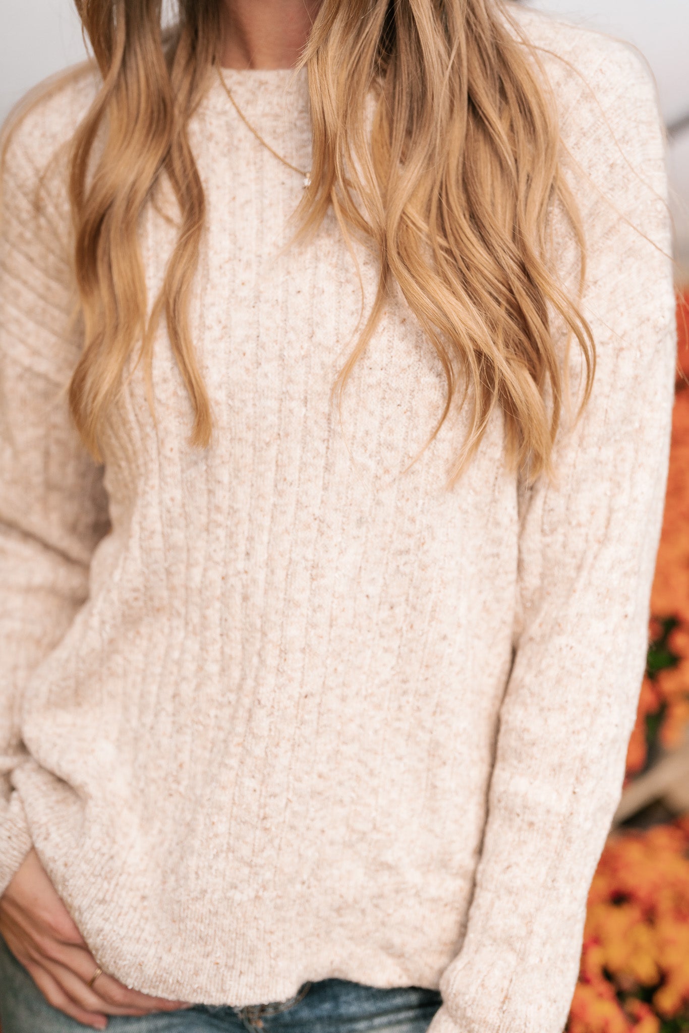 Simple Essential Ribbed Sweater