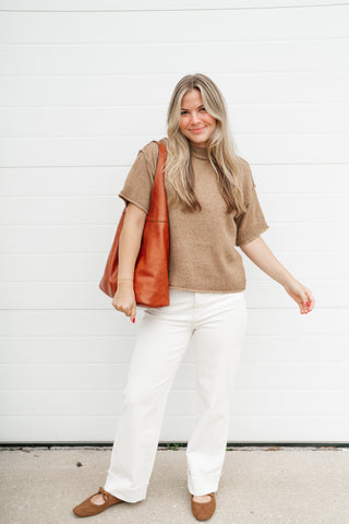 Chestnut Lane Short Sleeve Sweater