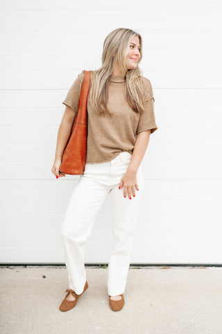 Chestnut Lane Short Sleeve Sweater