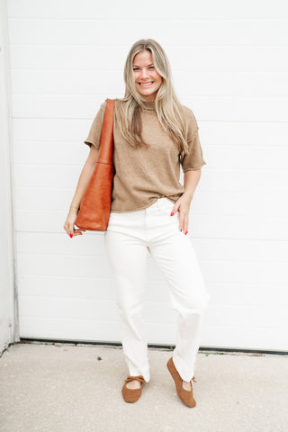 Chestnut Lane Short Sleeve Sweater