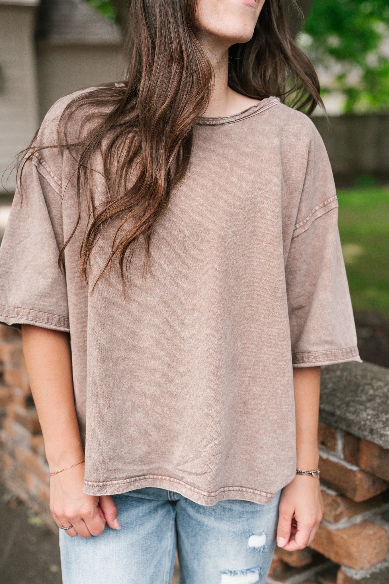 Wander More Relaxed Short Sleeve Top