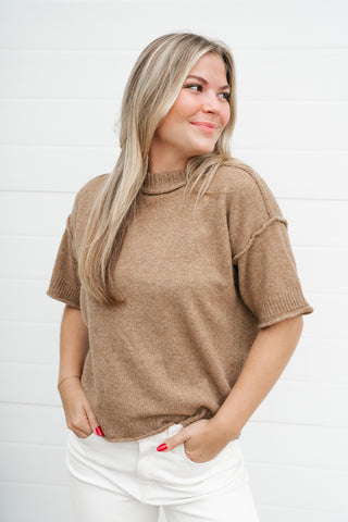 Chestnut Lane Short Sleeve Sweater