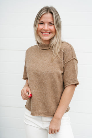 Chestnut Lane Short Sleeve Sweater