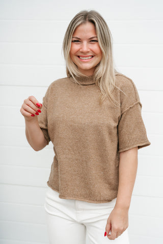 Chestnut Lane Short Sleeve Sweater