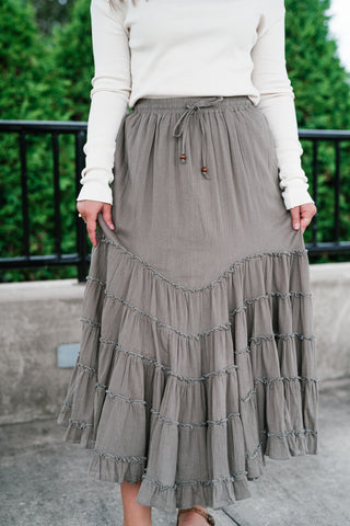 Woodland Breeze Tiered Skirt