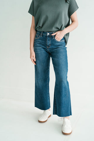 Lovervet Emily Mid Rise Wide Leg Jean