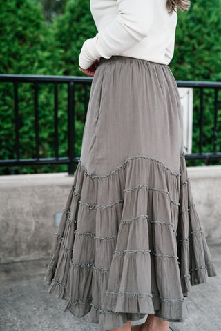 Woodland Breeze Tiered Skirt