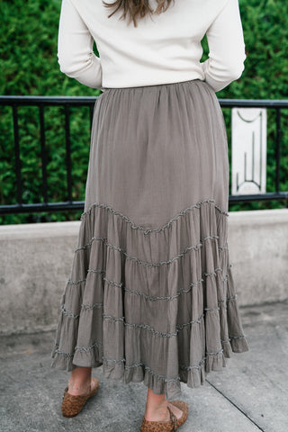 Woodland Breeze Tiered Skirt