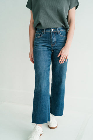 Lovervet Emily Mid Rise Wide Leg Jean
