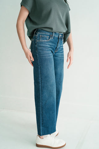 Lovervet Emily Mid Rise Wide Leg Jean