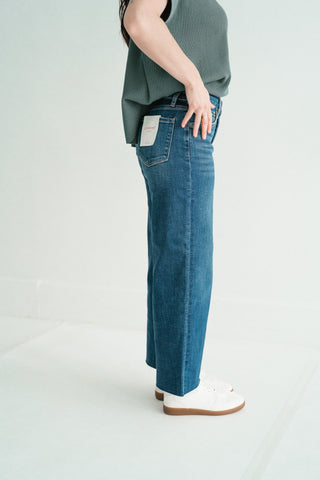 Lovervet Emily Mid Rise Wide Leg Jean
