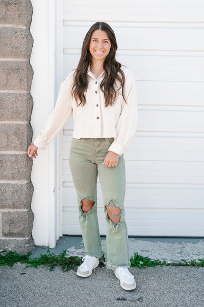 Back To Basics Cropped Jacket